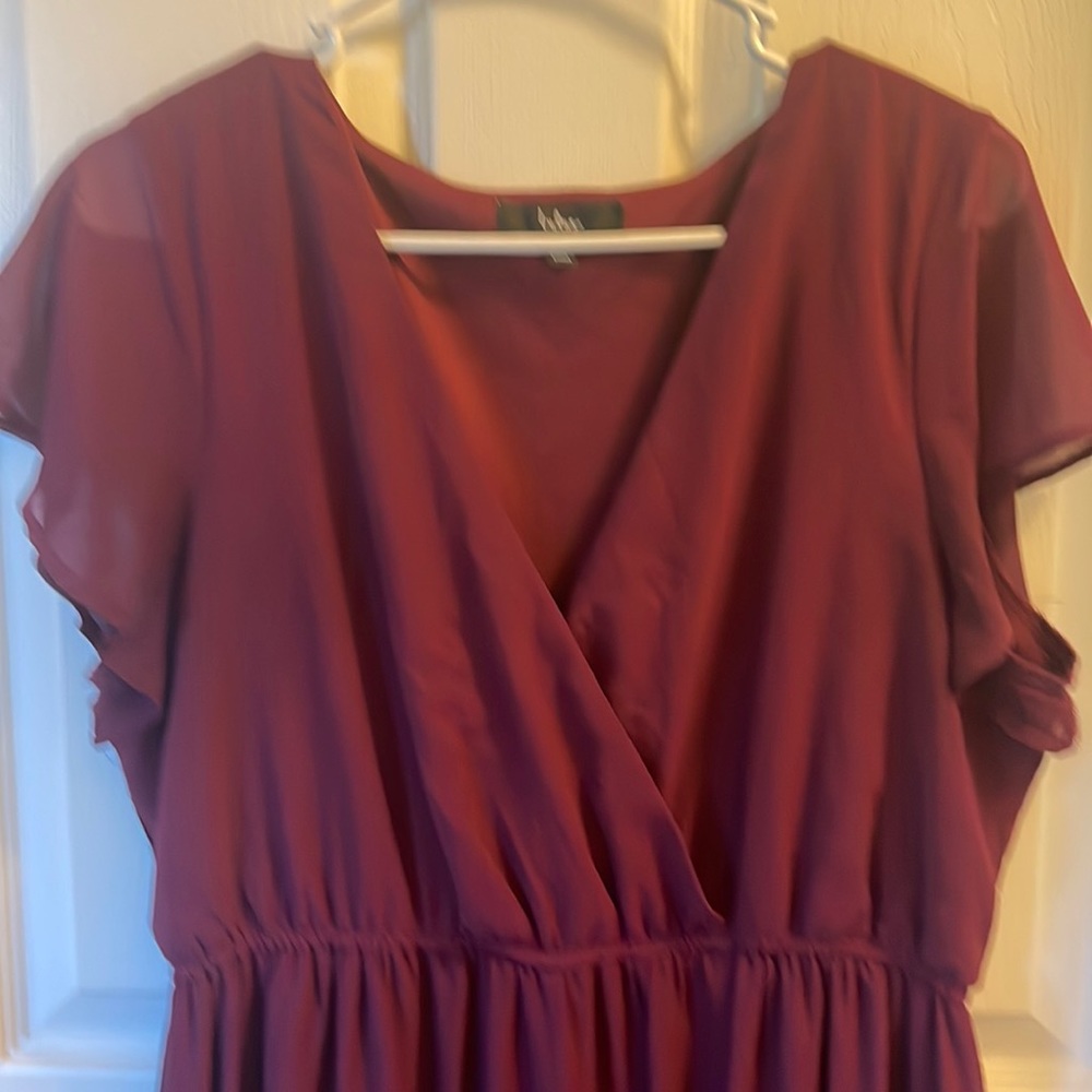 Lulus Magenta XL bridesmaids dress!